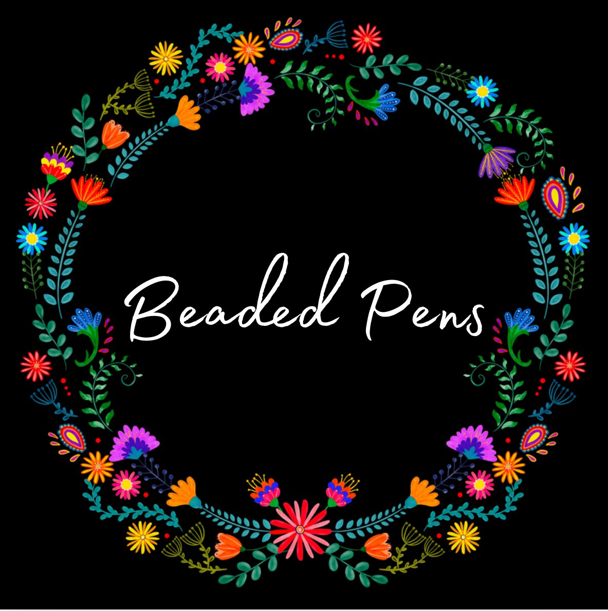 Beaded pen
