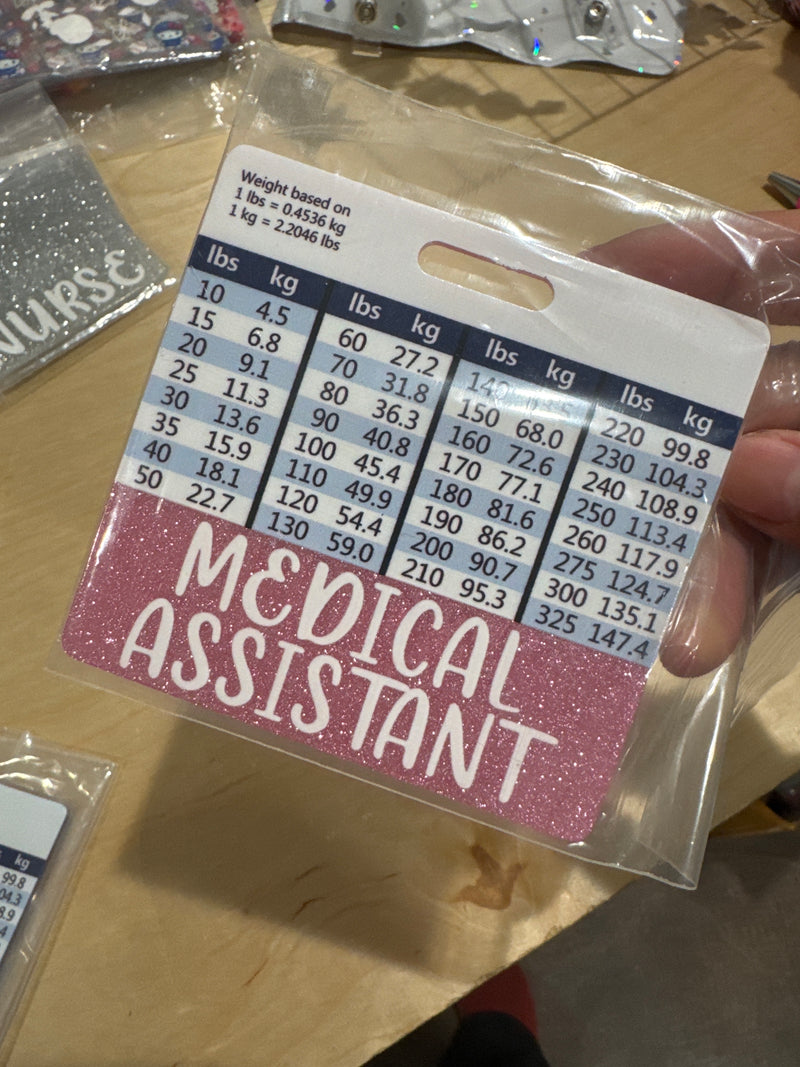 Medical Assistant Acrylic