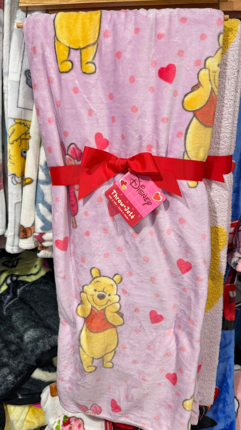 Pooh 60x70 Valentines Day