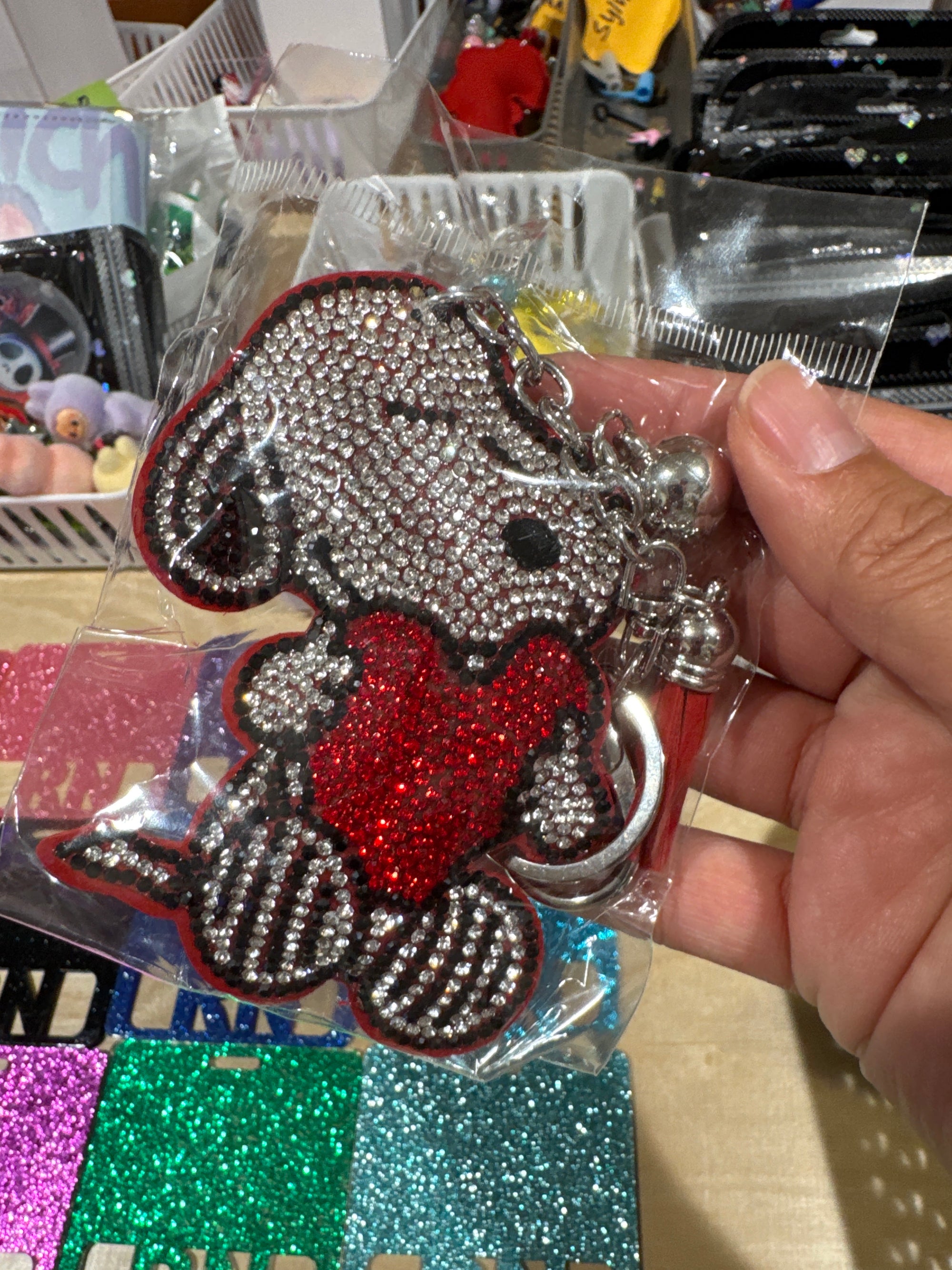 Rhinestone Key Chains