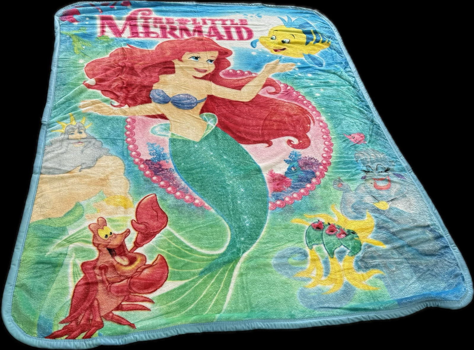 Little Mermaid Ariel Twin/Full Blanket