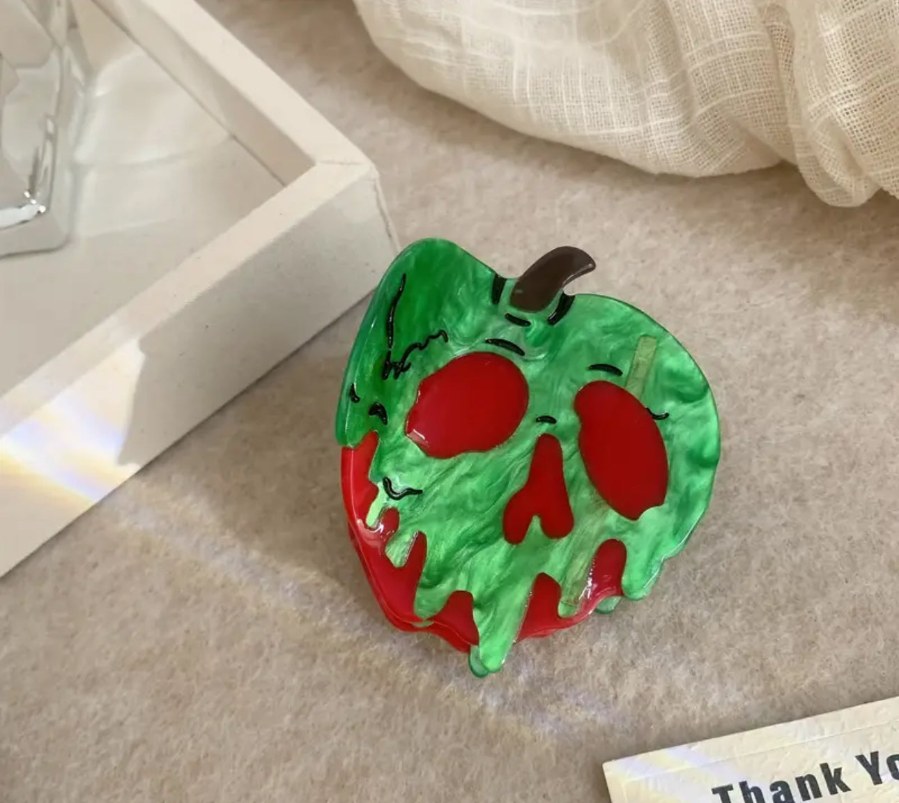 Poison Apple Claw Clip
