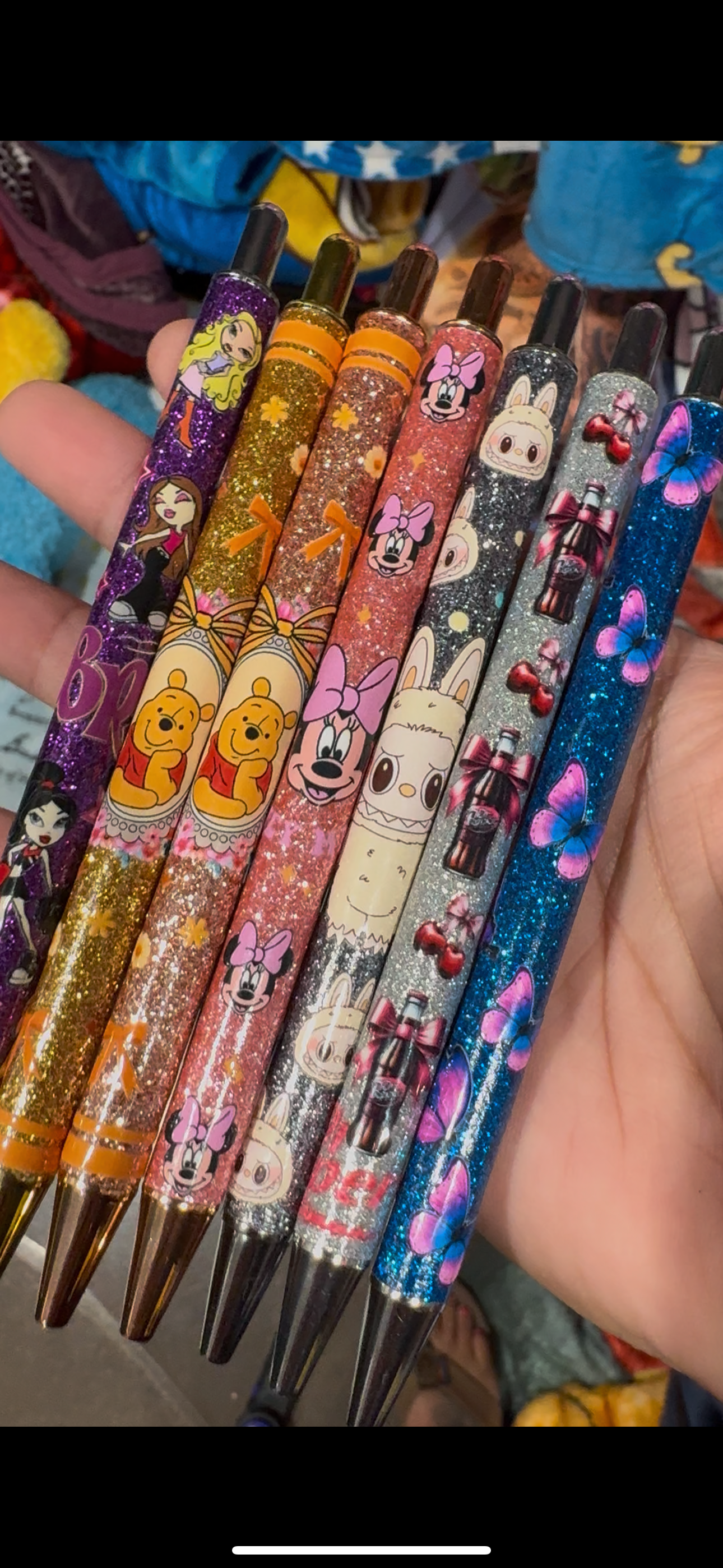 Uv DTF Metal Glitter pens