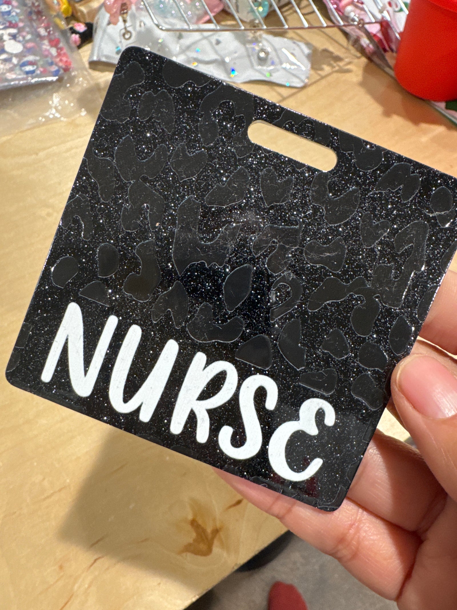 Nurse leopard Acrylic