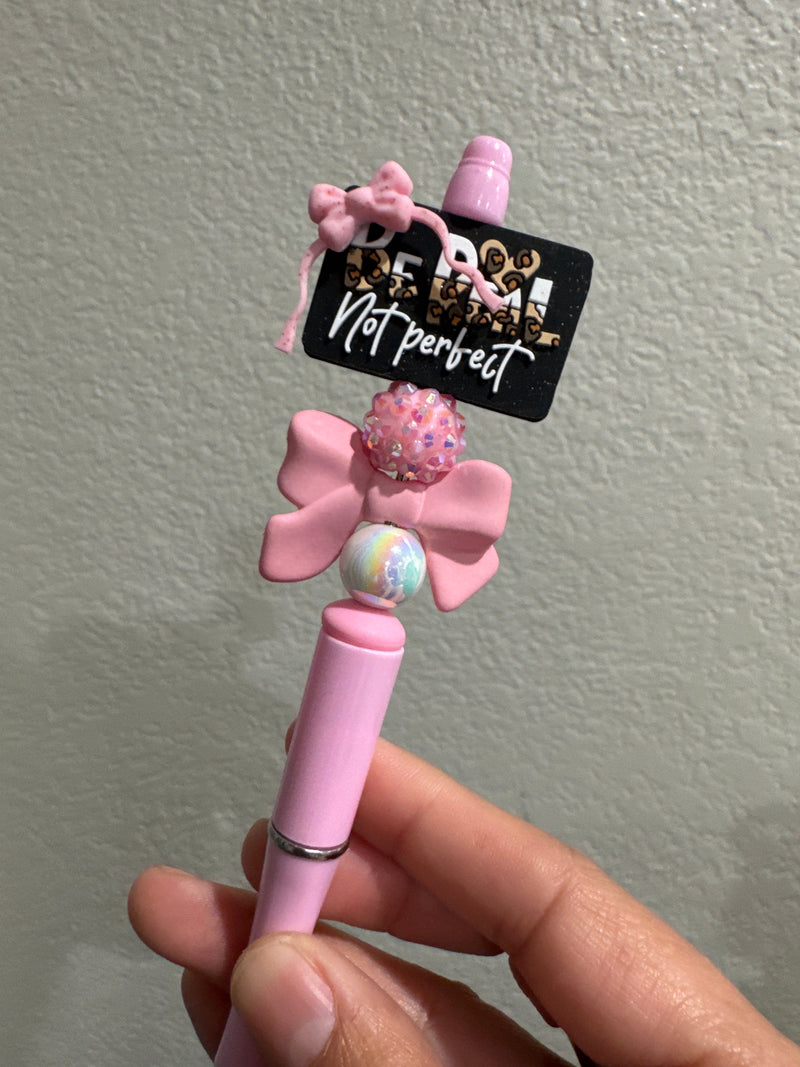 Be real, not perfect