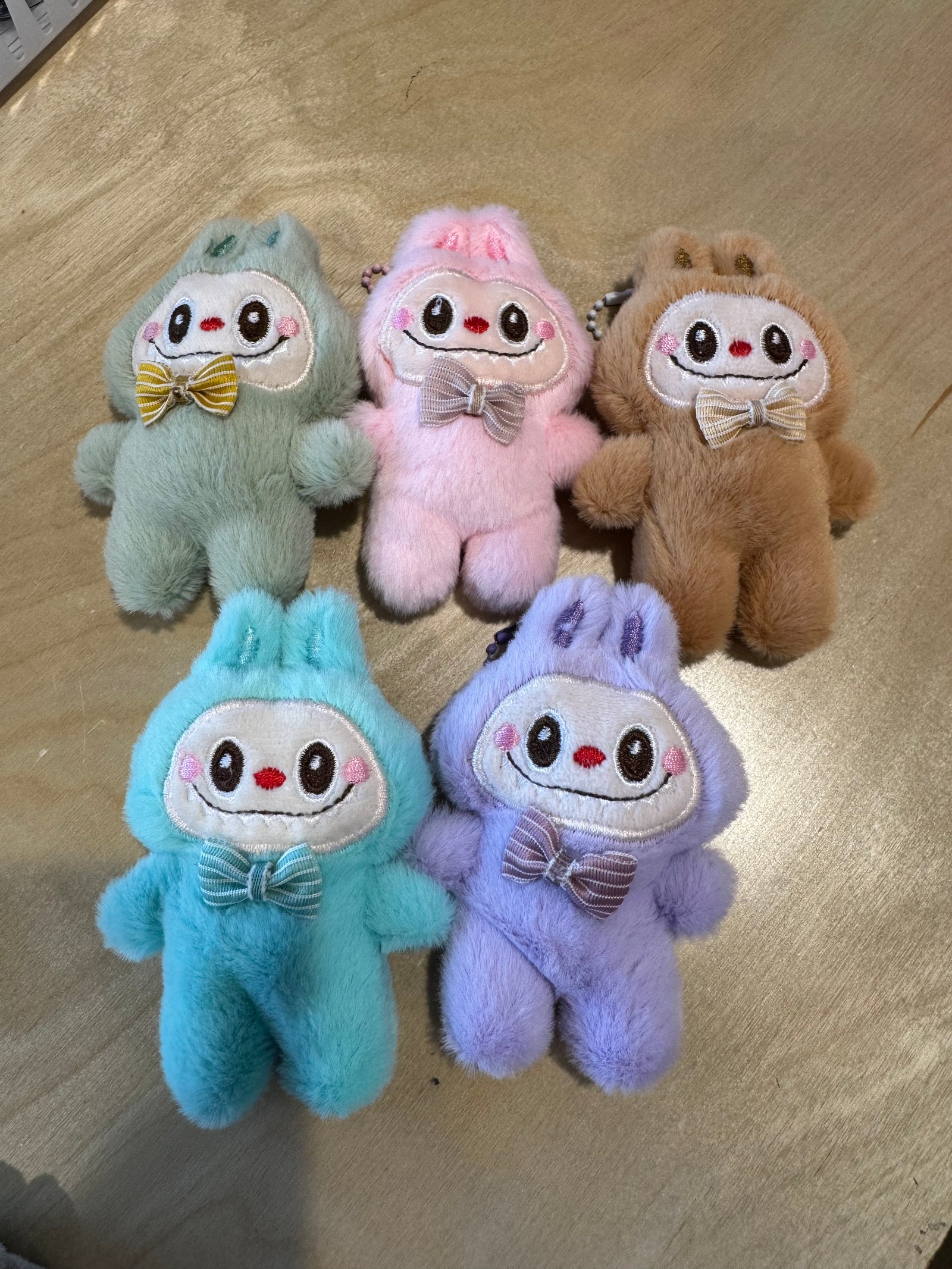 3" Labubu Plush Keychains