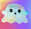 Iridescent Ghost  - Claw Clip