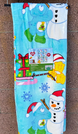 Blue Christmas Care Bears 50x70